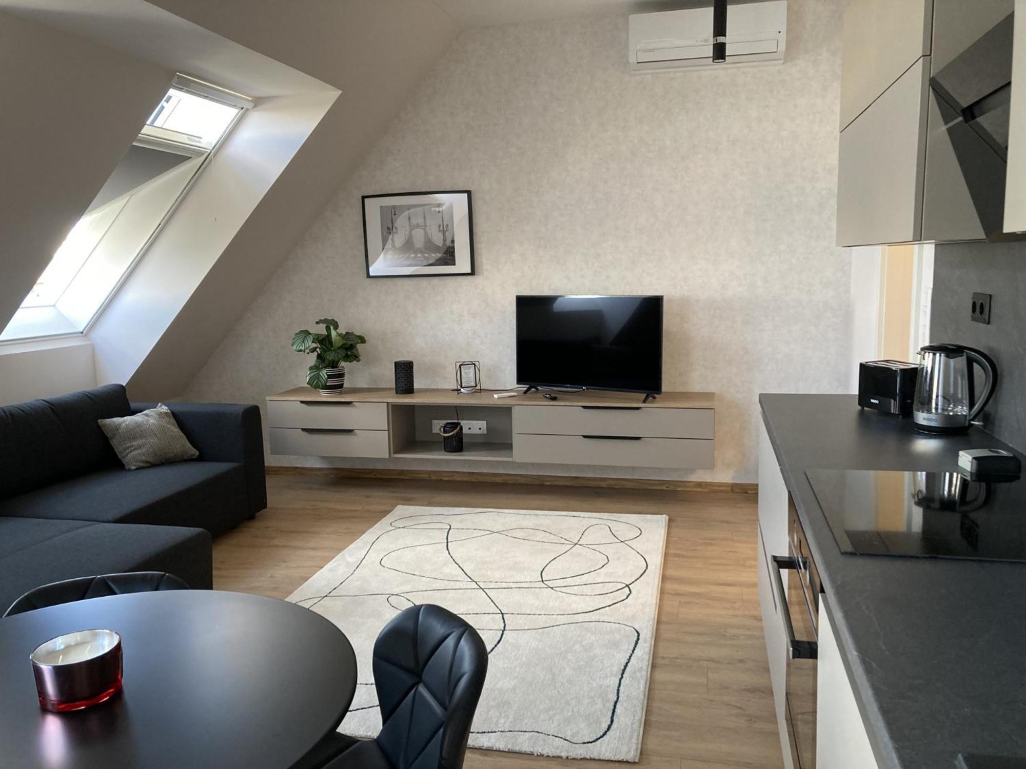 Buda Panorama Terrace Apartment Budapest Bagian luar foto
